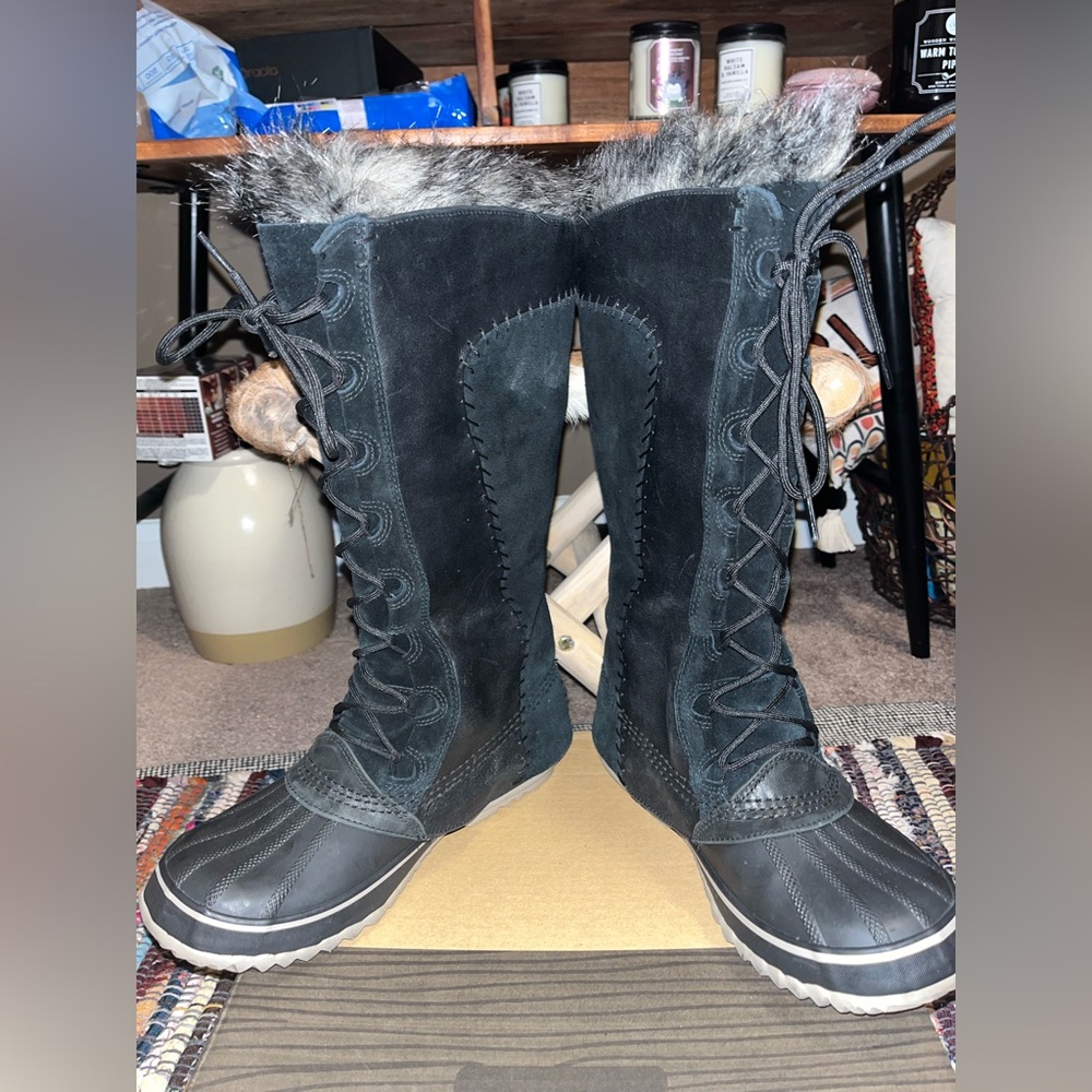 Sorel Cate the Great snow boot W size 9 gently used - Picture 5 of 14